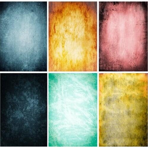 SHENGYONGBAO Vinyl Vintage Hand Painted Photography Backdrops Props Texture Grunge Portrait Studio Background 201211GFH-01