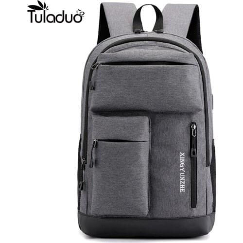 2020 New High Quality Backpack Mens Backpacks Male Casual women Teenagers Student School Bags Simple Notebook Laptop