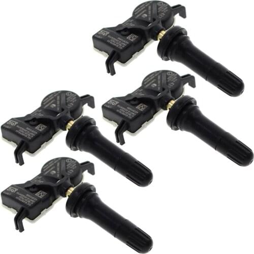 4PCS OEM 68252493AB 68105280AF TPMS 433hmz TIRE PRESSURE SENSORS FOR Jeep Renegade Grand Cherokee 2015 2016 2017 2018 2019