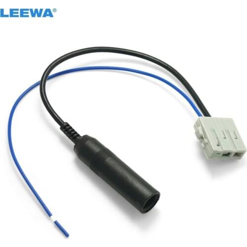 LEEWA 10pcs Car Auto Stereo Audio install Aftermarket Male Radio Antenna fit for Nissan 07-UP #CA3056