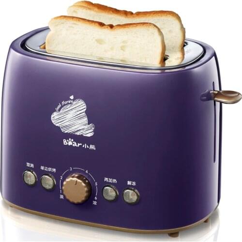 Bear Toaster Household Stainless Steel Liner Bread Maker Machine For Breakfast