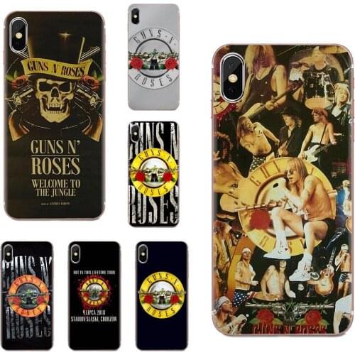 Guns N Roses Music Bank Design For Xiaomi Mi note 9 10 mi10 mi9 mi8 pro lite SE Mi A1 A2 A3 CC9 CC9E 9T Soft Print Cover Case