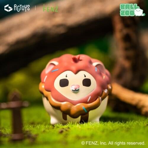 Blind box BALLZOO ball ball zoo series box egg animation peripheral toys desktop decoration genuine