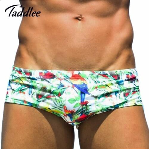 Taddlee Brand Mens Man Swimwear Swimsuits Swimming Boxer Trunks Surf Beach Board Shorts Gay Men Swim Briefs Bikini Europe Size