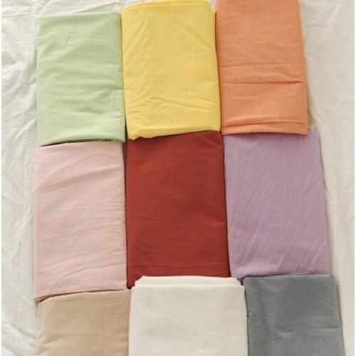 Width 2.5 Meter Washed Cotton Bedding Set Fabric Sew Sheets Covers Bedding Fabrics DIY Children Bedding And Clothes Material