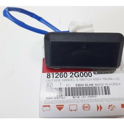 Genuine Trunk Handle Switch Fits 812602G000 for KIA 09-15 Optima 14-18 Porte OEM 812602G000