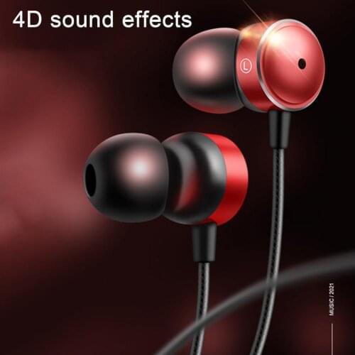 A08pro Wired Earphones HiFi Stereo Earbuds In-ear Headset auriculare noise reduction 3.5mm Jack For Xiaomi CellPhones With Mic