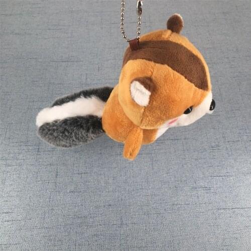 Size 13CM , New Cute Plush Squirrel Gift Toy , Stuffed Ainmal
