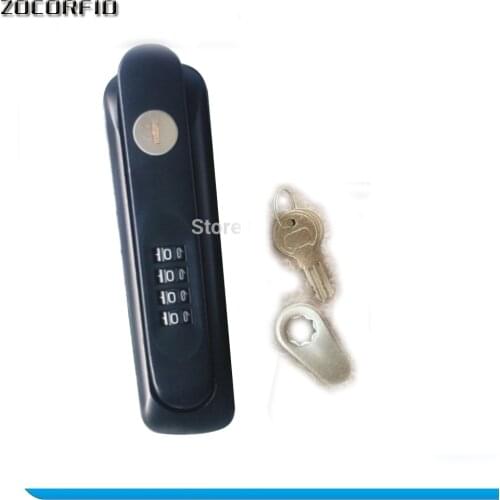 ZC-109 4 bit number password lock safe cabinet lock metal shell ( unplugged )mechanica password use for Ironhide door