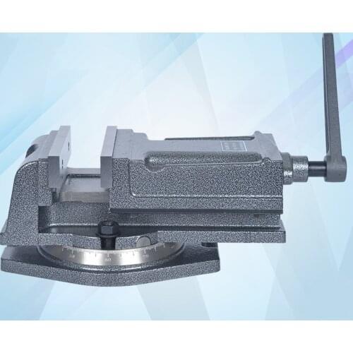 QH heavy-duty milling machine flat-nose pliers, drilling machine precision angle solid bench vise 3 inches