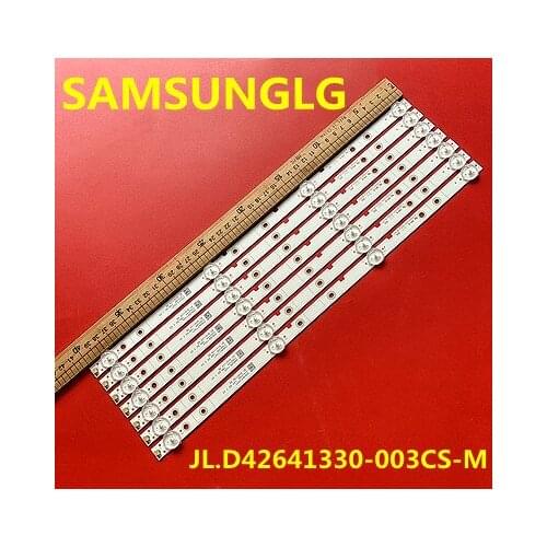 LED Backlight strip 4 lamps Hi sense H43N2100C JL.D42641330-003CS-M 43CF59-T2 T430HVN01.0 LED43K3100