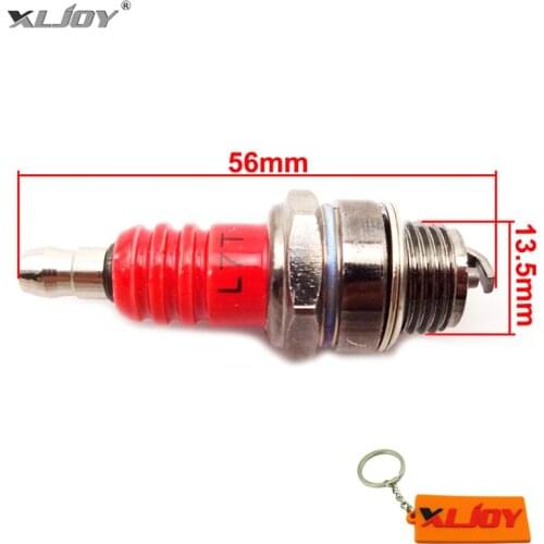 XLJOY L7T Red Ignition Spark Plug For 47cc 49cc Goped Scooter Mini ATV Quad Dirt Pit Pocket Bike Motocross Motorcycle