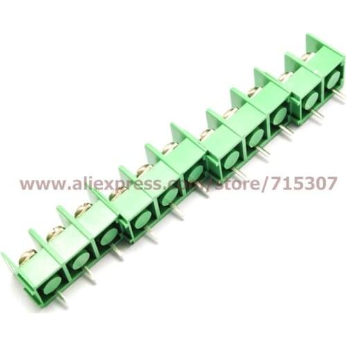 PHISCALE 10pcs PCB Terminal Blocks 8.5mm 4pin 300V 20A
