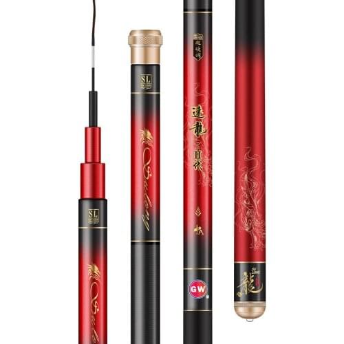 3.6/4.8/5.4/8.1m Taiwan Fishing Canne Super Hard Carp Fishing Poles High Carbon Fishing Rod Hand Olta De Pesca Fishing Tackle