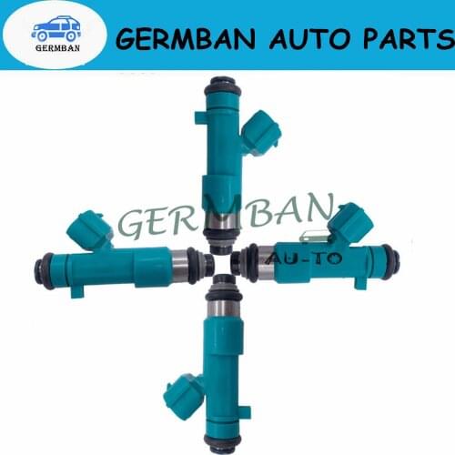 4X 166001ZJ60A 4G2180, 67681, M1338, FJ1074 Fuel Injectors for Nissan Sentra 2009-2012 2.0L with Calif. Emissions 16600-ZJ60A