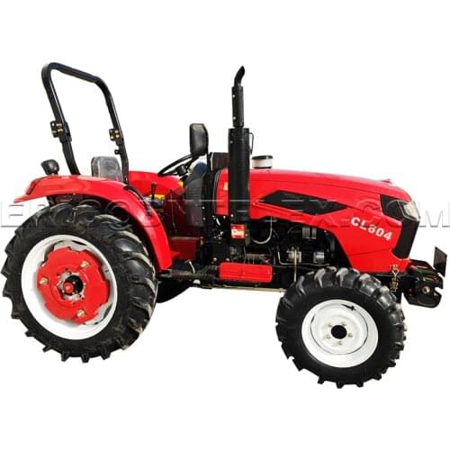 60HP 4WD Mini Small Four Wheel Farm Crawler Tractor Orchard Paddy Lawn Big Garden Walking Diesel China Agricultural Machinery Tr