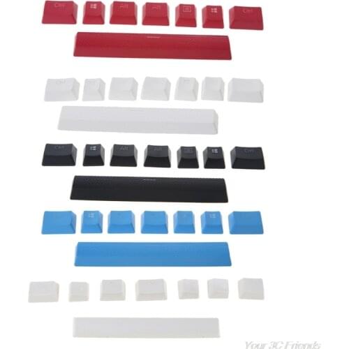 8 keys/Pack 6.5u Space Bar PBT Keycaps Double Shot Keycaps For Corsair STRAFE K65 K70 K95 Mechanical Keyboard Keycap J19 21