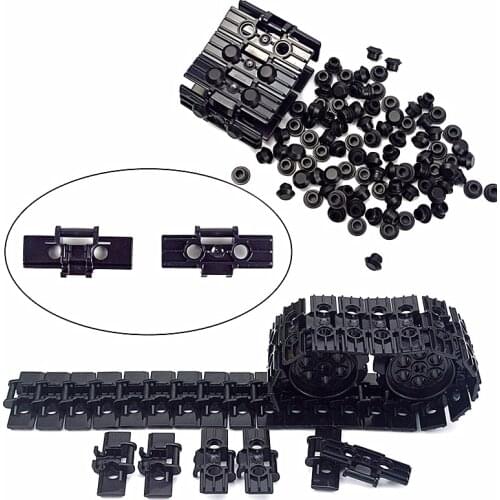 88323 Chain Bricks Link Tire gear wheels Technical Parts Truck tank Track Treads Technical accessory Model 3711 Building Blocks