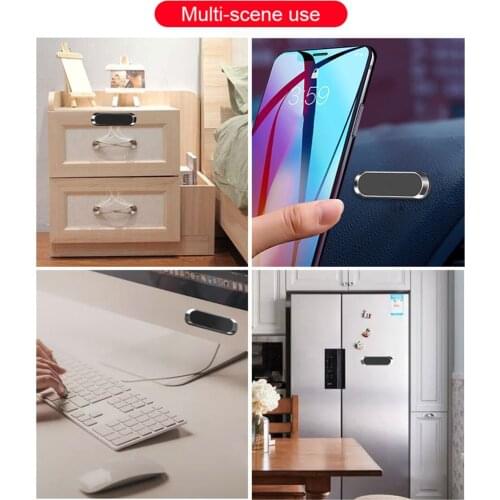 Car Phone Holder Mini Non-slip Magnetic Magnetic Sticker Phone Holder Car Dashboard Installation Braket