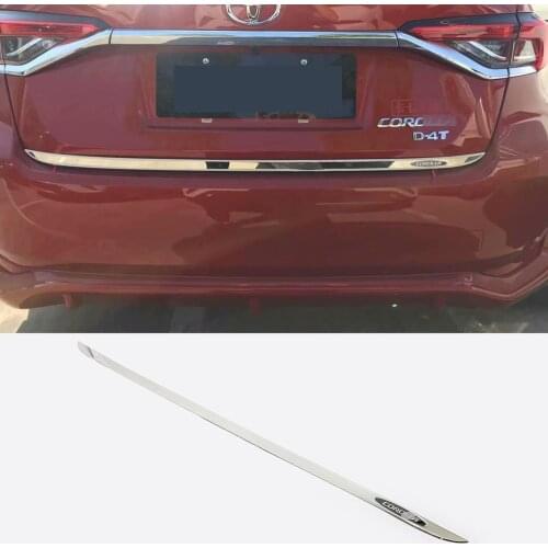 CAR STYLING REAR HATCH TRUNK DOOR TRIM MOLDING FOR TOYOTA COROLLA SEDAN 2019 2020 ACCESSORIES
