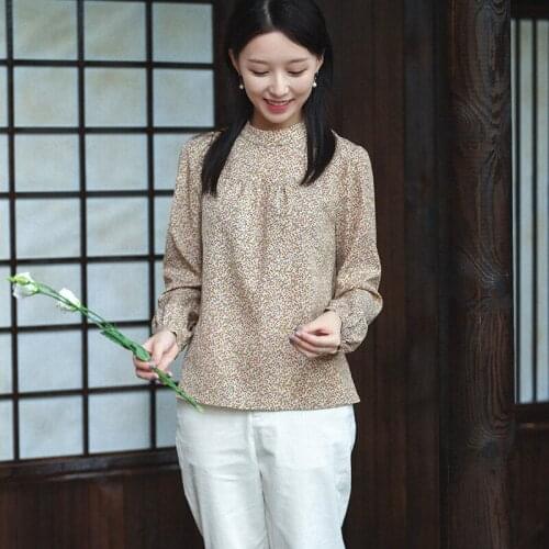 Блузки с принтом CYNTHIA China At AliExpress