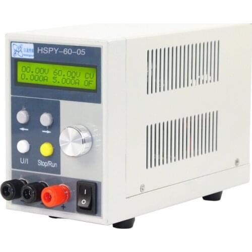 HSPY60V/5A The DC Programmable Power Supply Output Of 0-60V,0-5A Adjustable RS232 Port