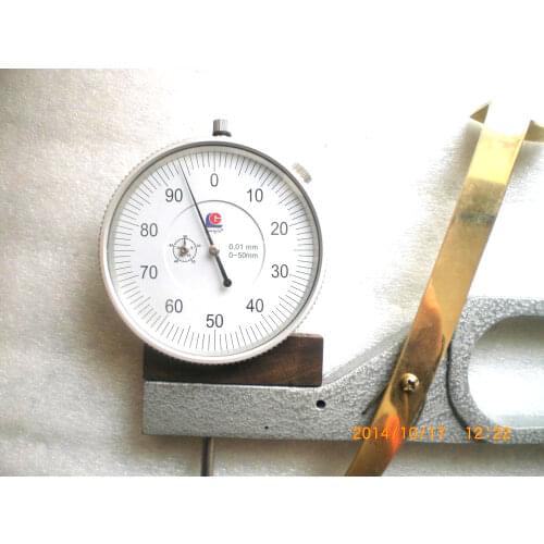 1 PC Cello Luthier tools of thickness guage depth: 30cm, size: 0.01mm, 0-30mm