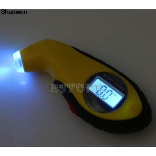 Tire Pressure Guage Digital Car Bike Truck Auto Air PSI Meter Tester Tyre Gauge