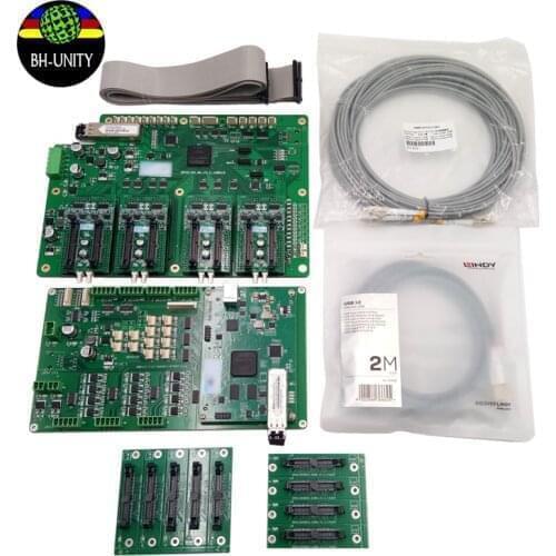 Inkjet printer board kit dpcs konica 1024i 8H board set km1024i main board v2.1 head board v3.2