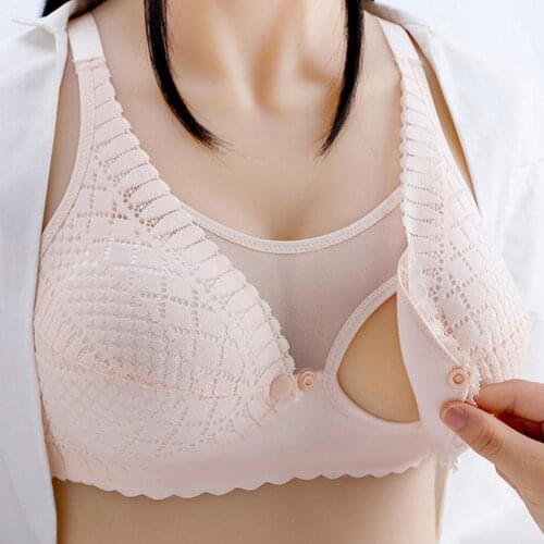 New Breastfeeding Bras Maternity Nursing Bra For Pregnant Feeding Nursing Women Clothes Underwear Convenient Q4X4