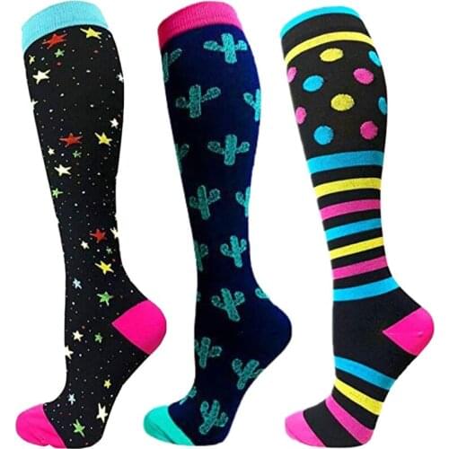 Unisex Stockings Compression Socks Crossfit Socks Weightlifting Anti-fatigue Pain Relief Stockings For The Old, Nurses, Doctors