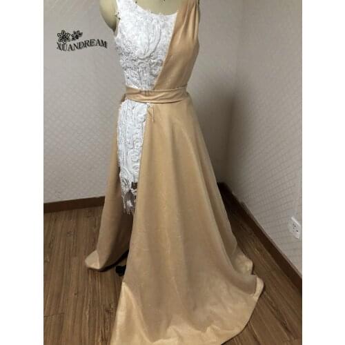 XUANDREAM heavy beads bling bling vestidos elegantes de fiesta occasion dresses for women cheap evening dresses made in china