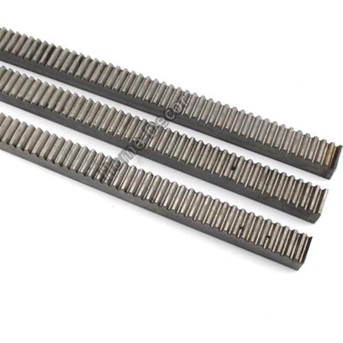 1PCS 0.5 Modulus DIY Steel Rack Gear Rack Guide Rack Sraight Rack DIY Track Model Mechanical Transmission Accessories