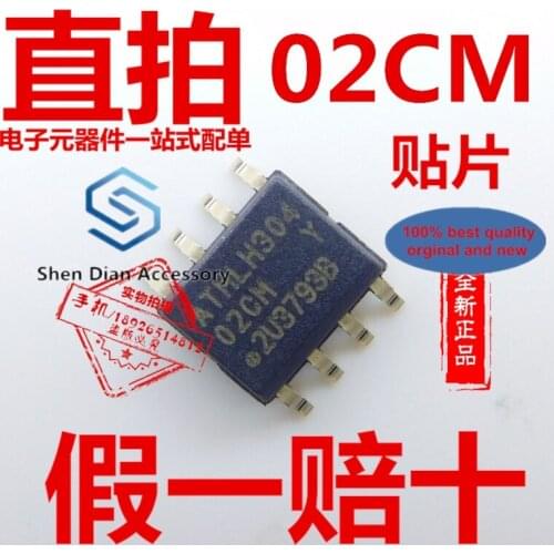10pcs 100% orginal new in stock C version | AT24C02C-SSHM-T 02cm storage IC imported original SOP-8 AT24C02