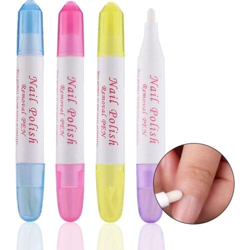 200pcs Nail Art Pen Remove Mistakes + 3 Tips Newest Nail Polish Cleaner DHL