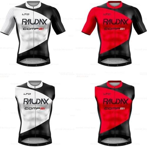 2021 Team RAUDAX Cycling Jersey 19D Pad Bib Shorts New Mens Summer Bicycle Clothing Ropa Ciclismo uniformes Maillot Sport Wear