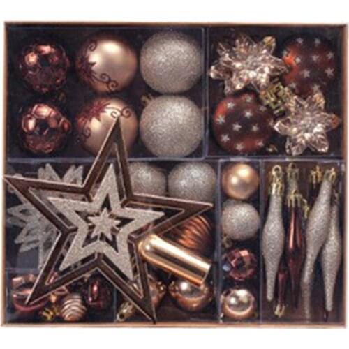 58PCS Christmas Balls Christmas Tree Ornaments Merry Christmas Decorations For Home Xmas Gifts Natal Navidad New Year 2022