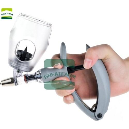 2ml 5ml Automatic Continuous Syringe Animal Injection Special Adjustable Vaccine Syringe for livestock Pig Cattle Sheep Chicken