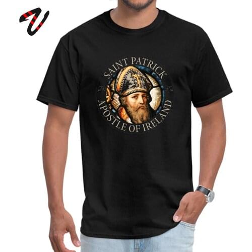 Family T-shirt Saint Patrick Apostle of Ireland Army Crew Neck Men T Shirts Unique Tees 2019 New Short Sleeve General Tshirt