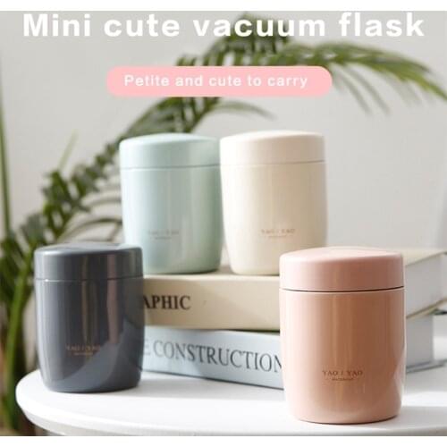 896A 250ml Stainless Steel Thermos Cup Portable Vacuum Stew Beaker Insulated Lunch Box Food Soup Container Bottle