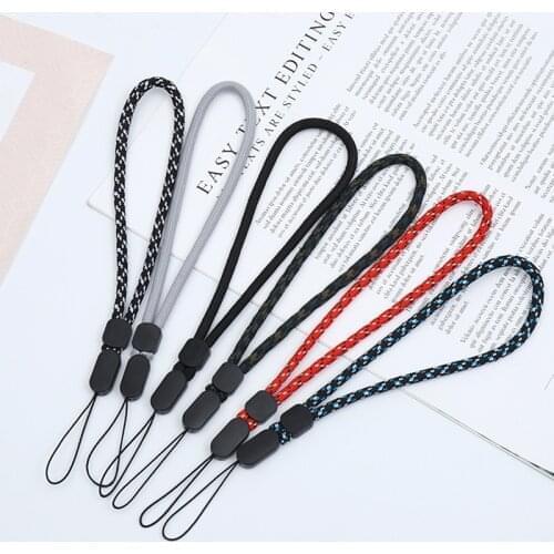 5pcs Adjustable Wrist Strap Hand Lanyard For iPhone Samsung Phone Accessorie micro Camera GoPro USB Flash Drives Keys ID Card