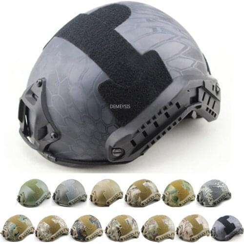 Tactical ABS Helmet Airsoft Paintball Helmet Perfect Fast MH Helmet for Outdoor War Game Activities