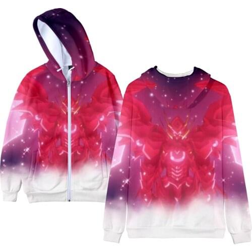 New 3D Printing High School DxD Hoodies Men Women Zipper Hooded Fashion Autumn Kids Coats Casual Boys Girls Hip Hop Streetwear