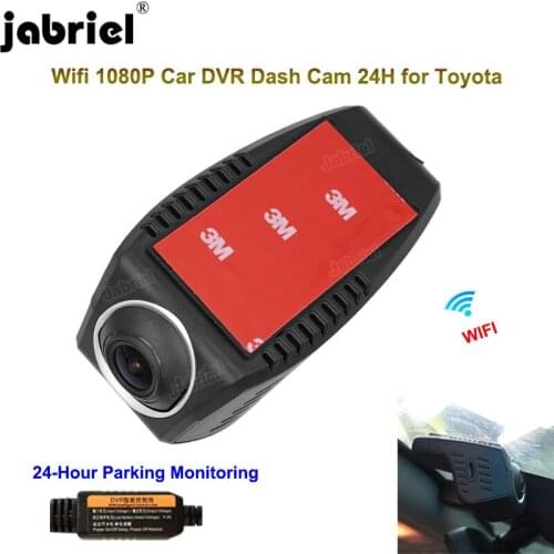 HD 1080P WIFI Dash Cam Car DVR Cameras 24H Dual Lens Driving Recorder Dashcam EDR For toyota corolla rav4 avensis t25 yaris chr