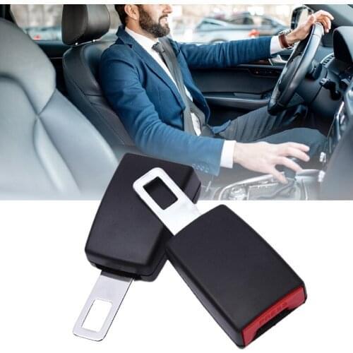 1Pcs Car Safety Belt Extender Seat Belt Cover Seat Belt Padding Extension Buckle Plug Buckle Seatbelt Clip Car Accessories
