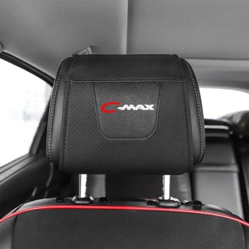 1pc For Ford Cmax Car Headrest Protector Case Car Headrest Cover Car Accessories