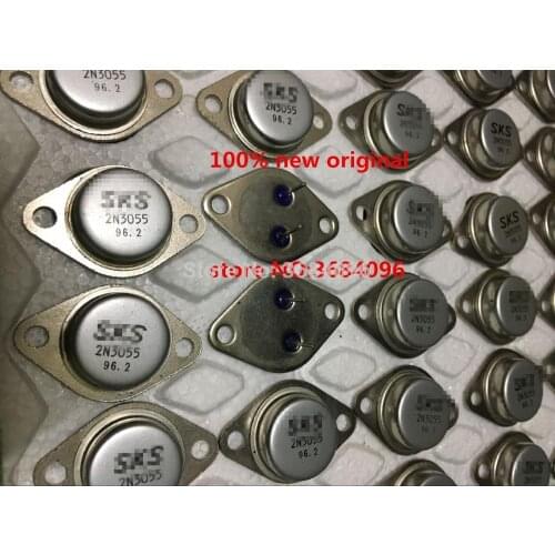 2N3055 SKS2N3055 15A 60V NPN 10PCS-50PCS/LOT TO-3 NEW FREE SHIPPING Very good quality