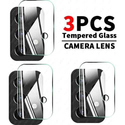 3PCS Protective Tempered Glass for Samsung Galaxy A72 A52 A42 A82 A32 4g 5g A12 A91 Camera Lens Screen Protectors S21 S20 Ultra
