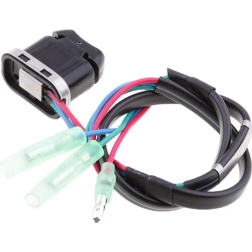 4 Pcs Trim Titl Switch Fit for Yamaha Outboard Remote Controller For Yamaha 4 Stroke Outboard Engine Replace 703-82563-02-00