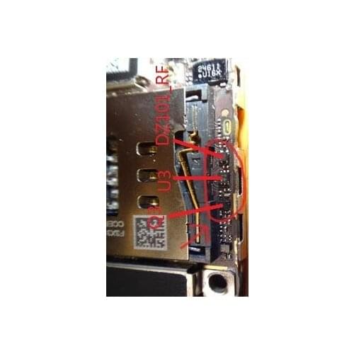 5sets/lot =15PCS,Original new for iPhone 5 5G Q3 U3 home button IC DZ101-RF DZ101_RF IC chip on motherboard board fix part